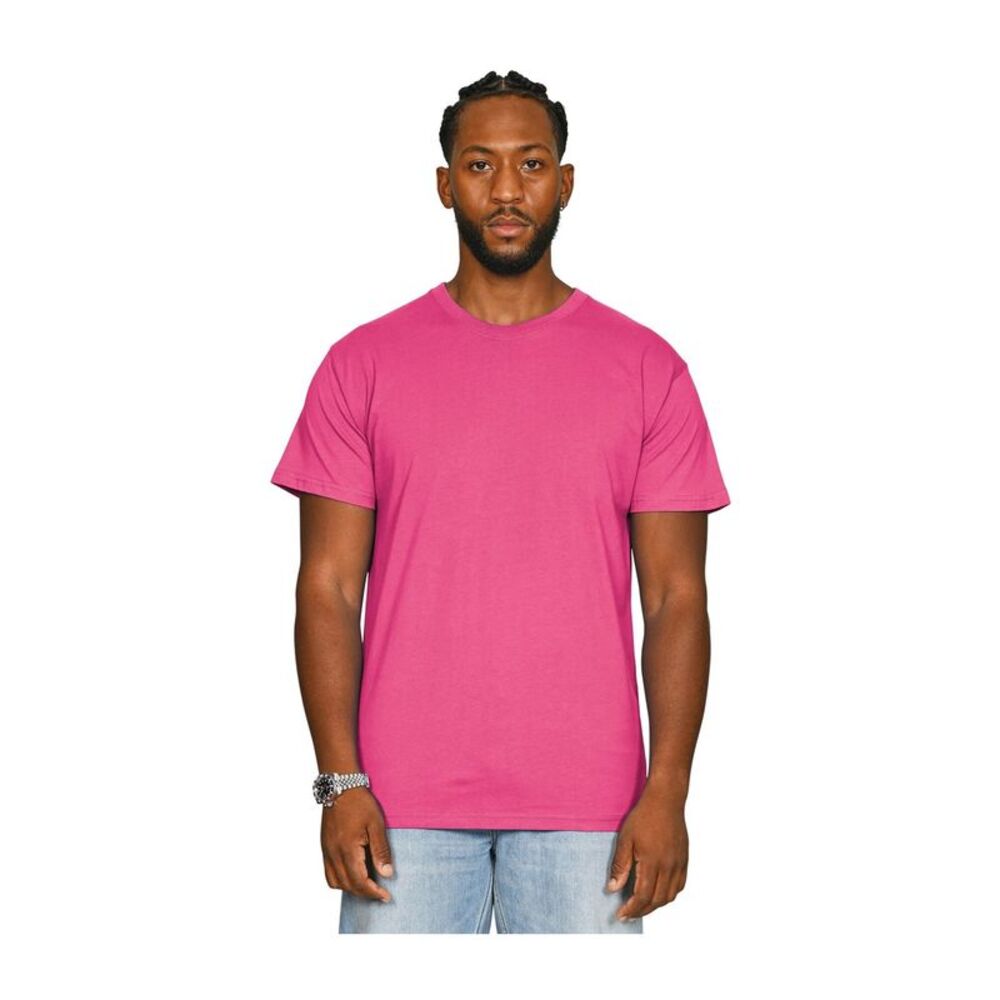 Casual Classics Unisex Adult Supreme Combed T-Shirt / Heliconia